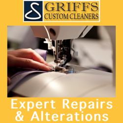 Griff's Custom Cleaners - Expert Repairs & Alterations