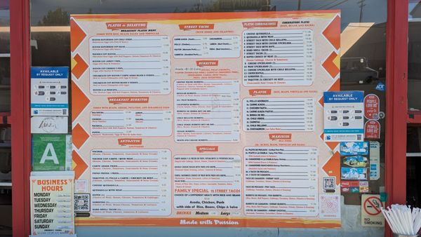 Menu photo 2 Habanero Mexican Grill Burbank, CA Menu photo 2 Habanero Mexican Grill Burbank, CA