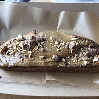 Perenn - Midtown - Almond butter toast $6 - Bakeries Near Me - Reno, Nevada