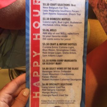 Bubba Gump Shrimp - Happy hour!!! - Southern Near Me - Biloxi, Mississippi