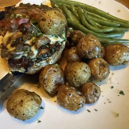 Bone-in Fontina Pork Chop* Bone-in Fontina Pork Chop*