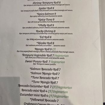 Okidoki Sushi - Menu - Sushi Bars Near Me - Minneapolis, Minnesota Okidoki Sushi - Menu - Sushi Bars Near Me - Minneapolis, Minnesota