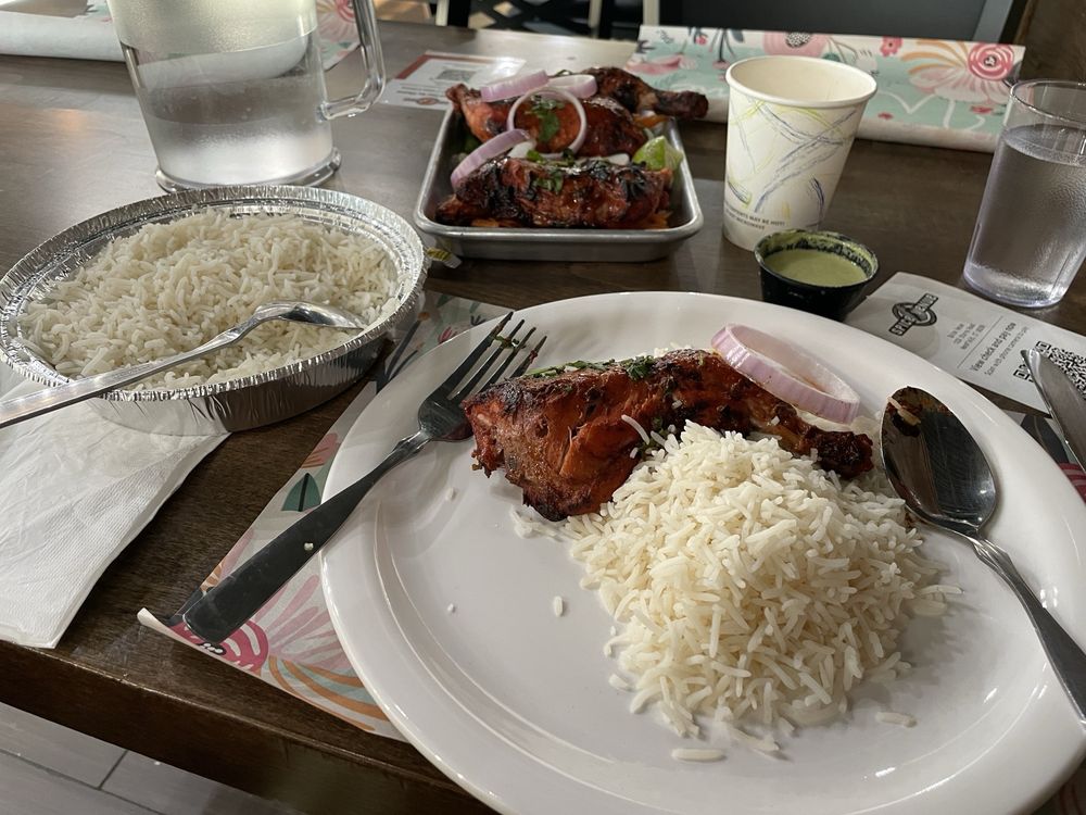 Food from Spice Venue Storrs