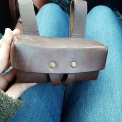 Iron And Wood - Got an awesome leather bag here!