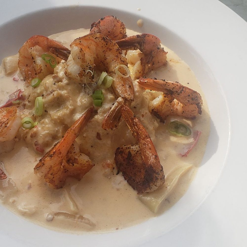 Cafe Sydnie Mae - Shrimp and gritz - Cajun/Creole Near Me - Breaux Bridge, Louisiana