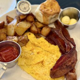 The classic American breakfast!