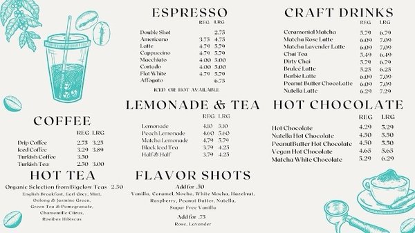 Menu photo 3 Turquoise Bakery And Cafe Marlboro, NJ