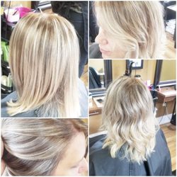 Elizabeth Mari Salon - Balayage with a dark base color