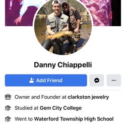 Clarkston Jewelry Outlet - His Facebook account