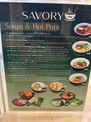 Menu photo 3 Savory Pho Porter Ranch, CA Menu photo 3 Savory Pho Porter Ranch, CA