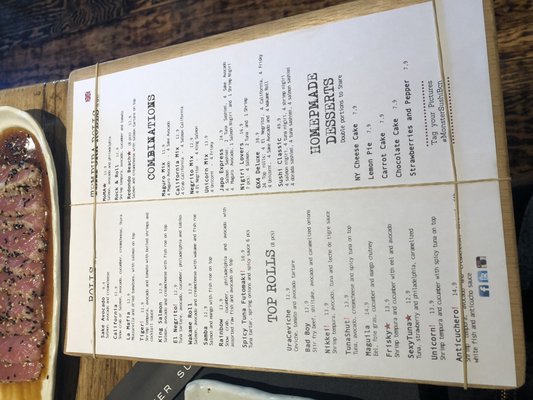 Menu photo 5 Monster Sushi Barcelona, B