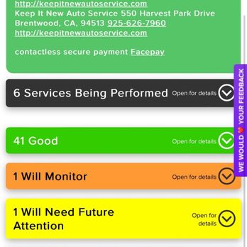Keep It New Auto Service - This is how amazing and detailed they're with their customers. - Auto Repair Near Me - Brentwood, California Keep It New Auto Service - This is how amazing and detailed they're with their customers. - Auto Repair Near Me - Brentwood, California