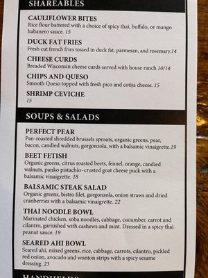Menu photo 2 Pipeline Craft Taps & Kitchen Mount Shasta, CA