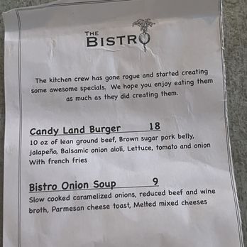 The Bistro - Specials - American Near Me - Brooksville, Florida The Bistro - Specials - American Near Me - Brooksville, Florida