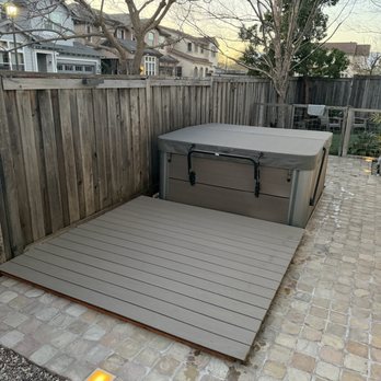 Reuben Borg Fence - 7'x7' trex platform deck - Fences & Gates Near Me - San Ramon, California Reuben Borg Fence - 7'x7' trex platform deck - Fences & Gates Near Me - San Ramon, California