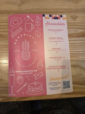 Menu photo 3 Benedict's North Mankato, MN