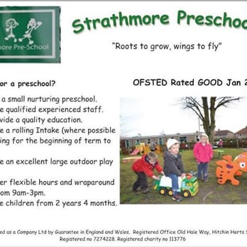 Strathmore Pre-School - Education Near Me - Hitchin, HRT Strathmore Pre-School - Education Near Me - Hitchin, HRT