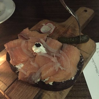 The Consulate - Smoked salmon with black caviar - delicious - Specialty Food Near Me - Atlanta, Georgia