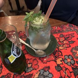 Mint cucumber summer drink