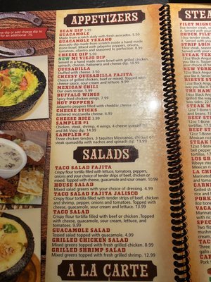 Menu photo 5 Mi Viejo Carrollton, KY