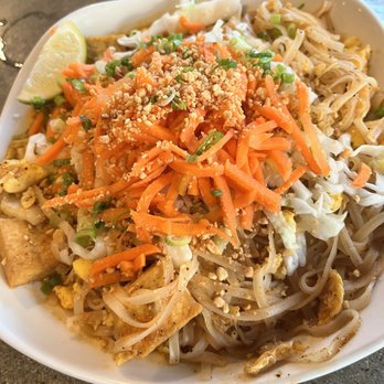 Ninja City Kitchen and Bar - Pad Thai with tofu - Asian Fusion Near Me - Cleveland, Ohio Ninja City Kitchen and Bar - Pad Thai with tofu - Asian Fusion Near Me - Cleveland, Ohio