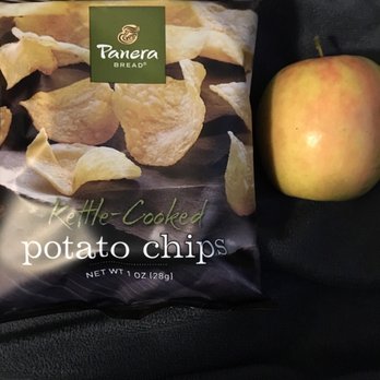 Panera Bread - Panera's chips and apple - Salad Near Me - Victor, New York