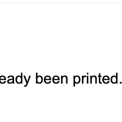 AHERN Printing - Response stating the brochures had already been printed, despite no explicit approval to proceed.