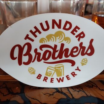 Thunder Brothers Brewery - Sticker - Breweries Near Me - Isanti, Minnesota