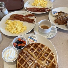 waffle breakfast plate waffle breakfast plate