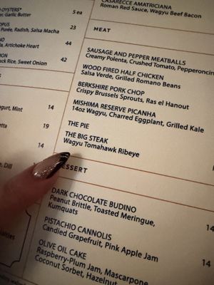 Menu photo 1 The Charles Dallas, TX
