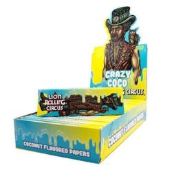 Shire Glass Gallery - Lion Rolling Circus                                 Crazy CoCo 1 1/4 Papers