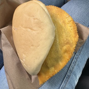 P Jay's - Beef patty with Coco bread - Caribbean Near Me - Scarborough, Ontario P Jay's - Beef patty with Coco bread - Caribbean Near Me - Scarborough, Ontario