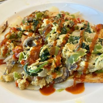 Broken Yolk Cafe - *NEW* Spicy Vegan Breakfast Bowl - Breakfast & Brunch Near Me - Henderson, Nevada Broken Yolk Cafe - *NEW* Spicy Vegan Breakfast Bowl - Breakfast & Brunch Near Me - Henderson, Nevada