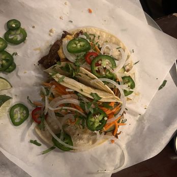 The Banshee - Banhmi pork tacos - Bars Near Me - Chico, California