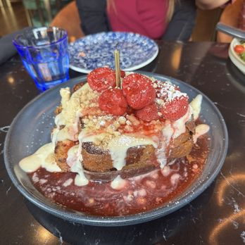 The Great Commoner - Strawberry Shortcake French Toast - Breakfast & Brunch Near Me - Dearborn, Michigan