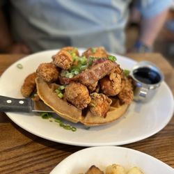State Street Cafe - CHICKEN FINGERs and waffles