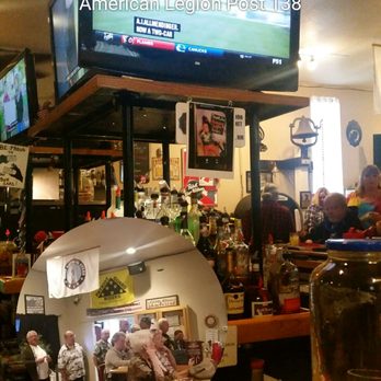 American Legion Post 138 - a television in a bar - Dive Bars Near Me - Tempe, Arizona