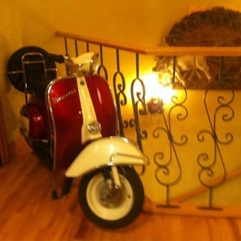 LDV Pizza Bar - Vespa as decoration - Pizza Near Me - Calgary, Alberta LDV Pizza Bar - Vespa as decoration - Pizza Near Me - Calgary, Alberta