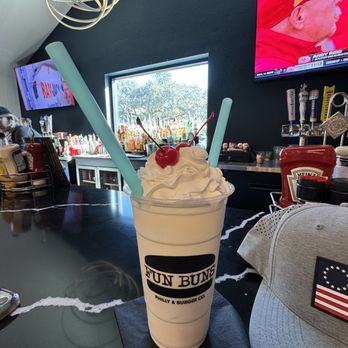 Fun Buns - Vanilla shake - Food Trucks Near Me - Spring Branch, Texas