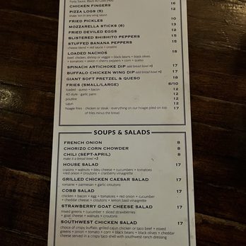 Forty Thieves - Menu 10/2025 - Pubs Near Me - Buffalo, New York