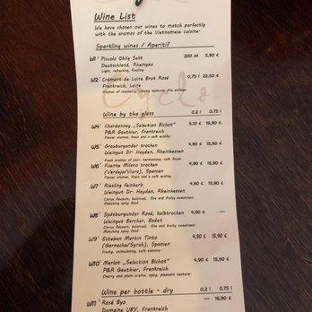 Cyclo - Alcohol - Vietnamese Near Me - Cologne, NW