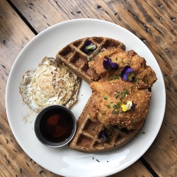 Commune - Chicken and waffles from Commune - Cafes Near Me - Virginia Beach, Virginia Commune - Chicken and waffles from Commune - Cafes Near Me - Virginia Beach, Virginia