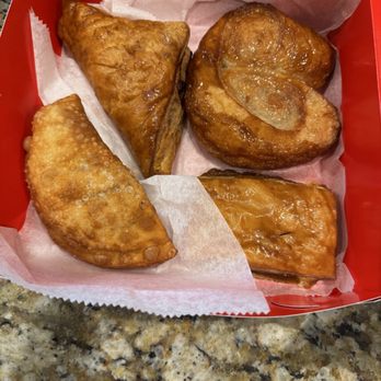 Vicky Bakery - Empanada- Fried Ham & Cheese, Mango Pastelito, Guava & Cheese Pastelito and Palmeras - Bakeries Near Me - Palm Beach Gardens, Florida