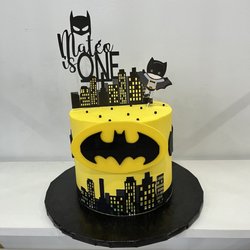 Bleu Royale Cake - Batman birthday cake