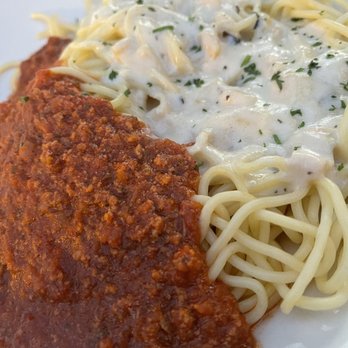 The Old Spaghetti Factory - Red Meat Sauce/Clam Sauce - Italian Near Me - Riverside, California The Old Spaghetti Factory - Red Meat Sauce/Clam Sauce - Italian Near Me - Riverside, California