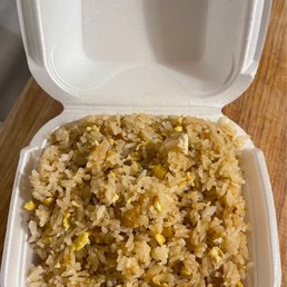 Take out egg fried rice Take out egg fried rice
