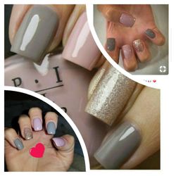 Piwo Nails & Spa - Simple patteren. Brought in a few photos to match colors. Bottom left.