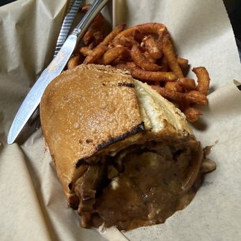 Old Town Grill - Shaved Tri Tip sandwich - American Near Me - Placerville, California Old Town Grill - Shaved Tri Tip sandwich - American Near Me - Placerville, California