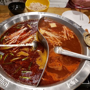Potwhale - Yinyang pot, heavy spicy & tomato soup base - Hot Pot Near Me - Tucson, Arizona Potwhale - Yinyang pot, heavy spicy & tomato soup base - Hot Pot Near Me - Tucson, Arizona