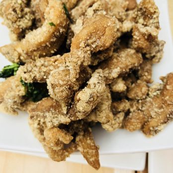 Prince Tea House - Fried chicken strips + waffles!! Mmm - Desserts Near Me - Brooklyn, New York Prince Tea House - Fried chicken strips + waffles!! Mmm - Desserts Near Me - Brooklyn, New York